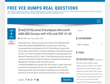 Tablet Screenshot of examcollectionpdf.com